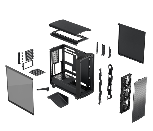 Fractal Design Summit Blackout TG Light Tint - 1588932 - zdjęcie 11